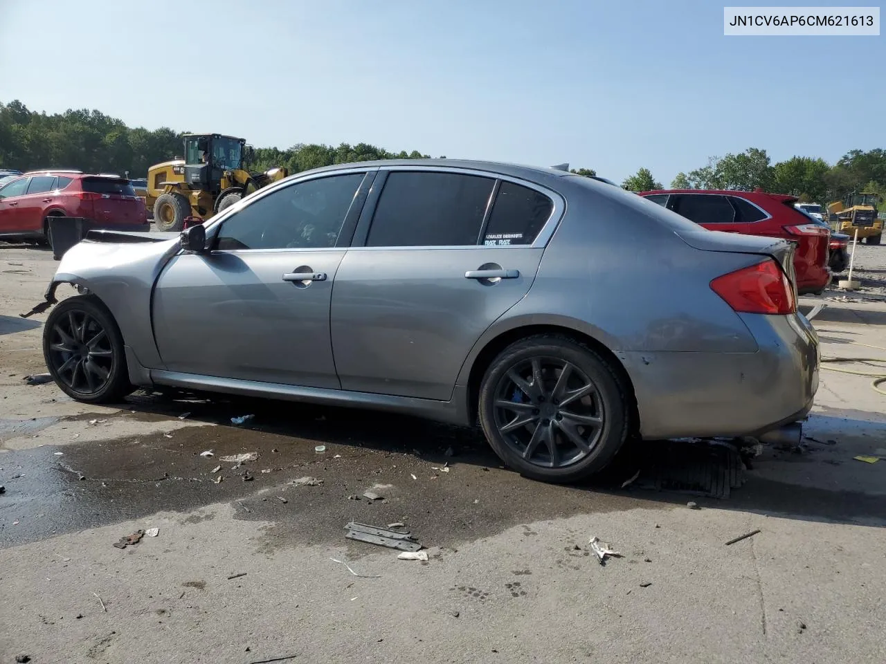 2012 Infiniti G37 Base VIN: JN1CV6AP6CM621613 Lot: 70956804