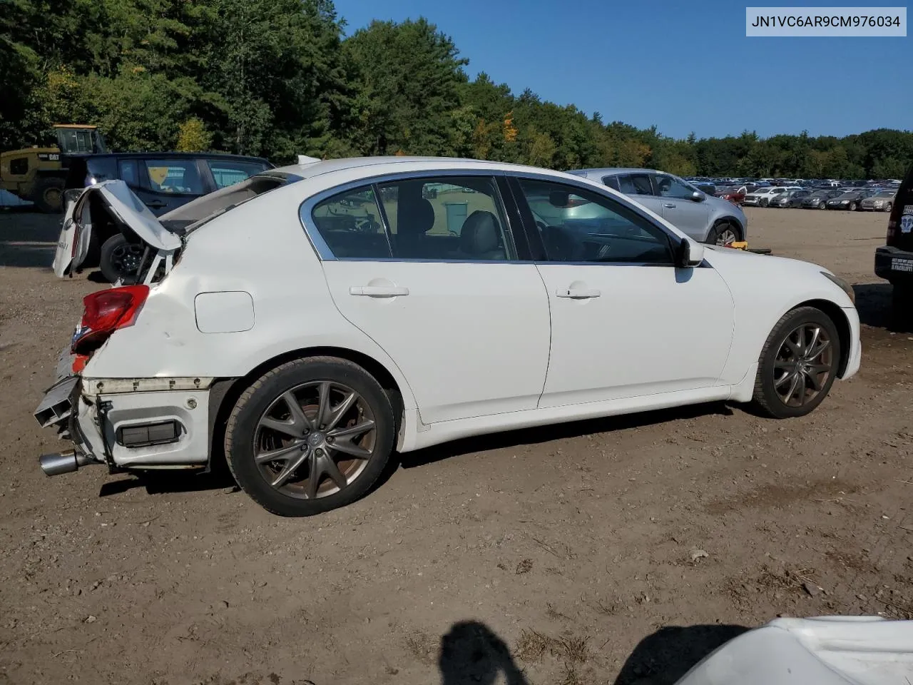 JN1VC6AR9CM976034 2012 Infiniti G37 X