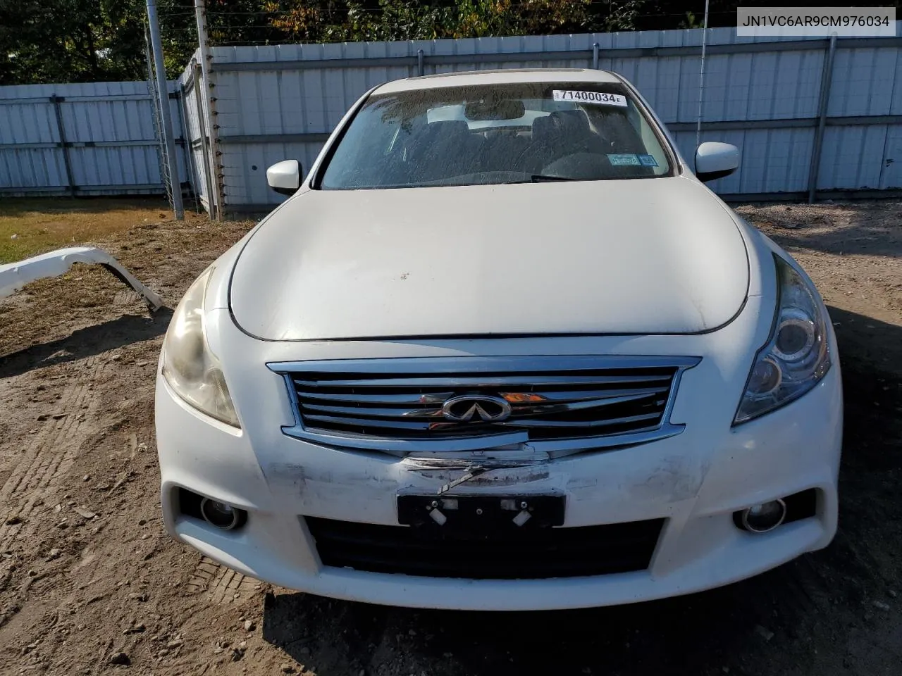 JN1VC6AR9CM976034 2012 Infiniti G37 X