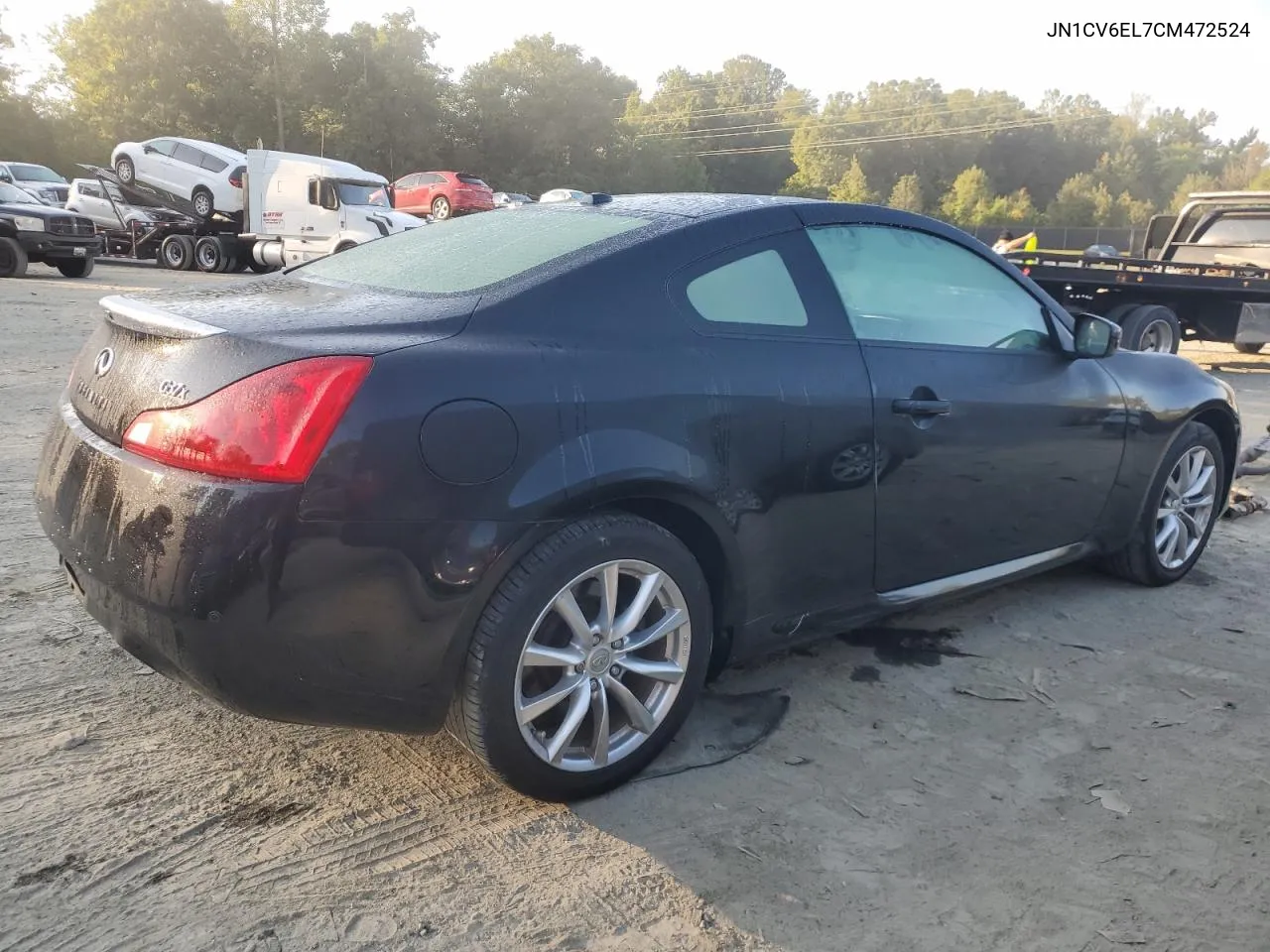 2012 Infiniti G37 VIN: JN1CV6EL7CM472524 Lot: 71401464