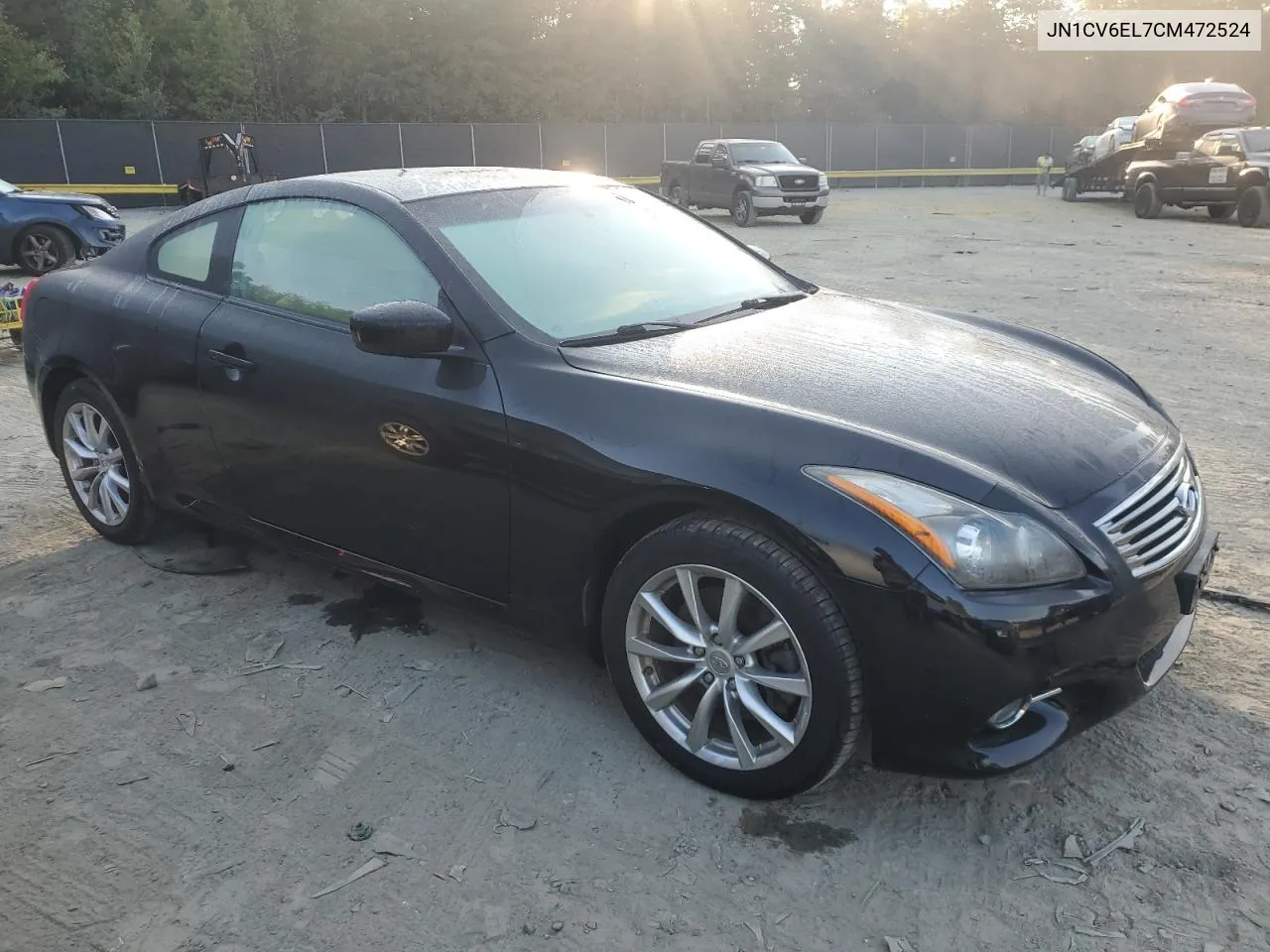 2012 Infiniti G37 VIN: JN1CV6EL7CM472524 Lot: 71401464