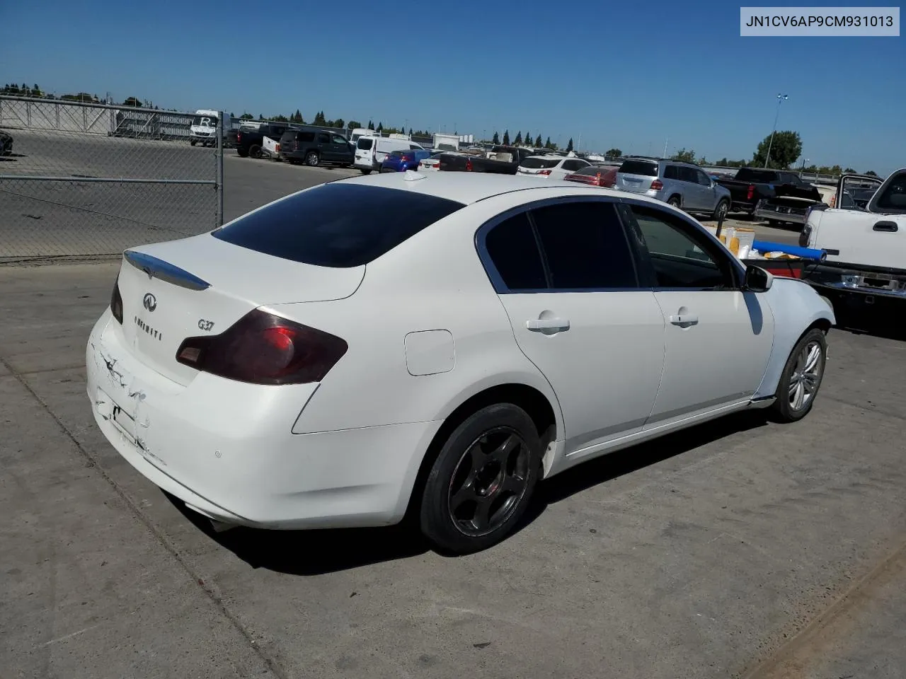 2012 Infiniti G37 Base VIN: JN1CV6AP9CM931013 Lot: 71504604