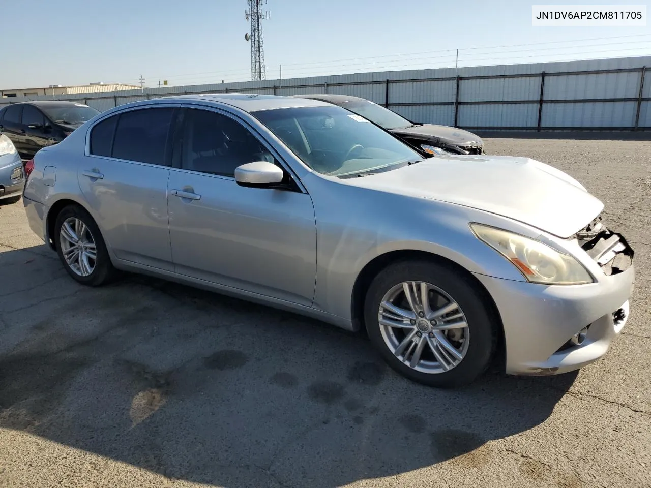 2012 Infiniti G25 Base VIN: JN1DV6AP2CM811705 Lot: 71871484