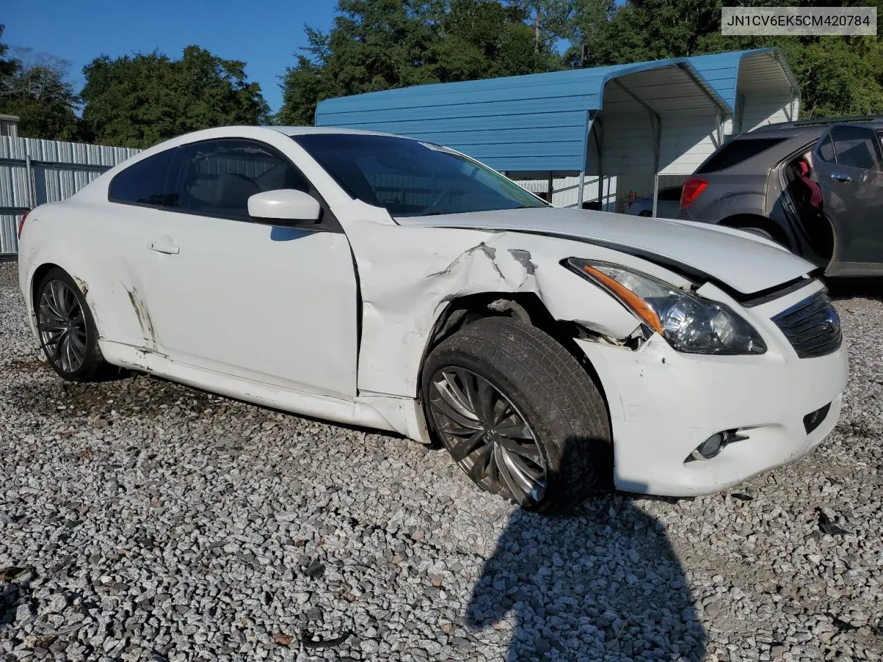 2012 Infiniti G37 Base VIN: JN1CV6EK5CM420784 Lot: 71966074