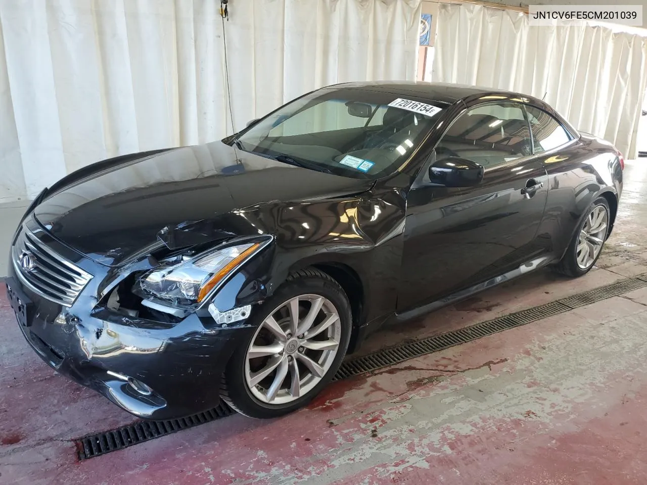 2012 Infiniti G37 Base VIN: JN1CV6FE5CM201039 Lot: 72016154