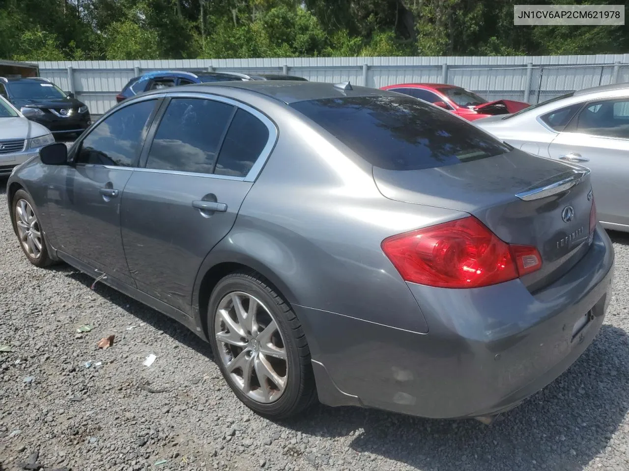 2012 Infiniti G37 Base VIN: JN1CV6AP2CM621978 Lot: 72048924