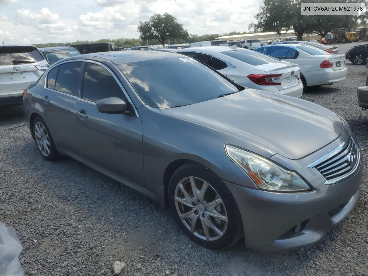 2012 Infiniti G37 Base VIN: JN1CV6AP2CM621978 Lot: 72048924