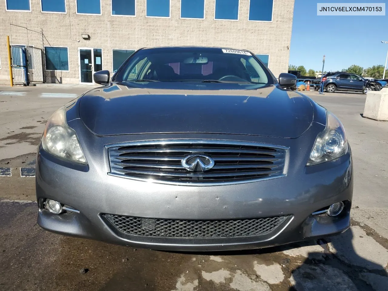 2012 Infiniti G37 VIN: JN1CV6ELXCM470153 Lot: 72609614