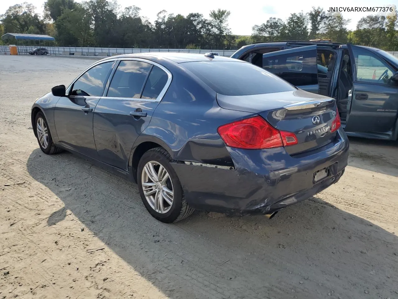 2012 Infiniti G37 VIN: JN1CV6ARXCM677376 Lot: 72689284