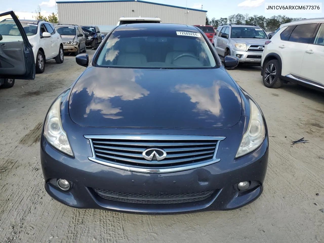 2012 Infiniti G37 VIN: JN1CV6ARXCM677376 Lot: 72689284