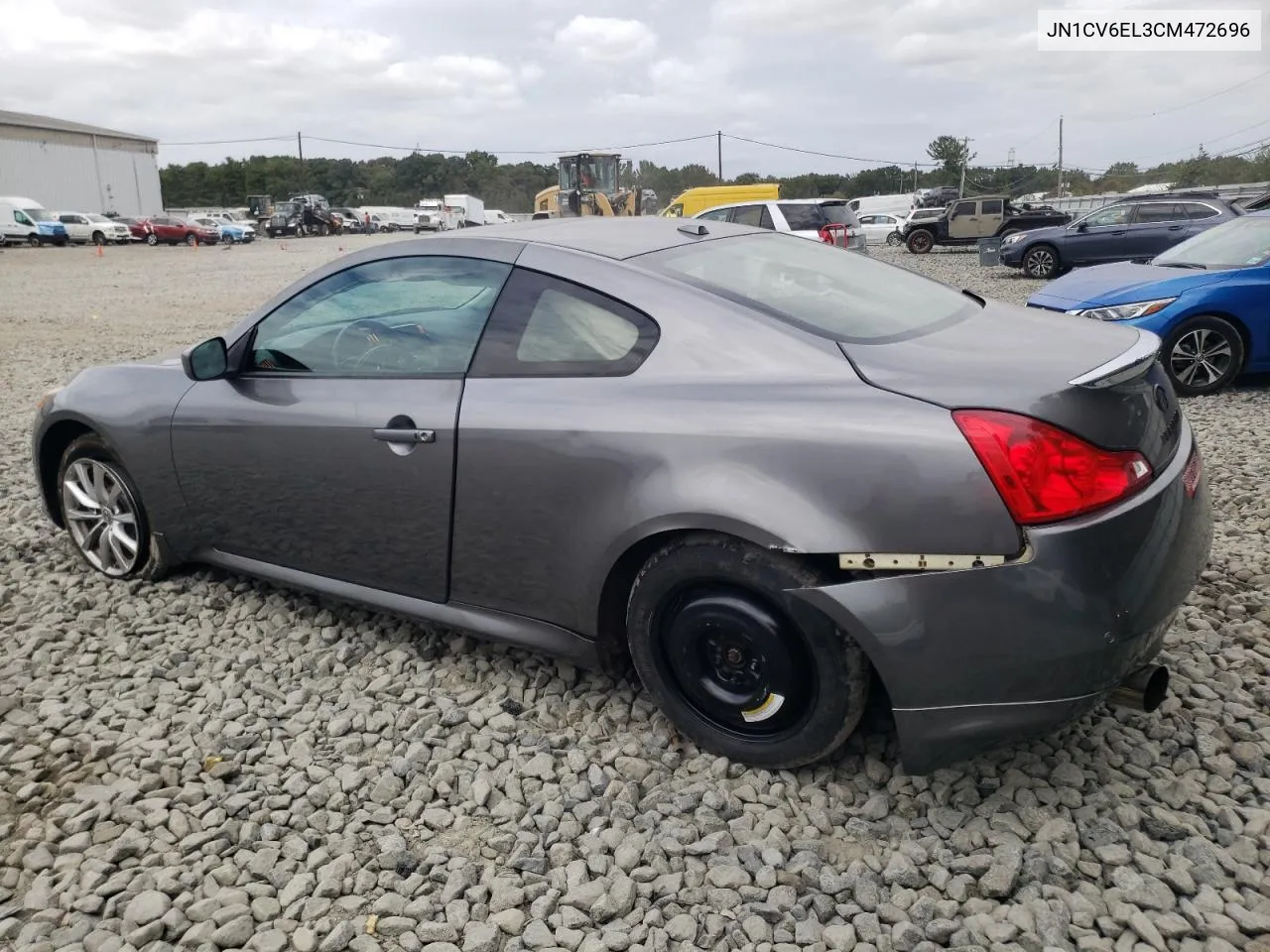 2012 Infiniti G37 VIN: JN1CV6EL3CM472696 Lot: 72703484