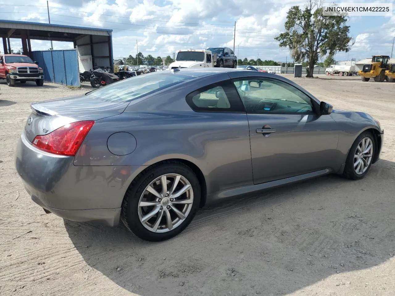 2012 Infiniti G37 Base VIN: JN1CV6EK1CM422225 Lot: 72882204