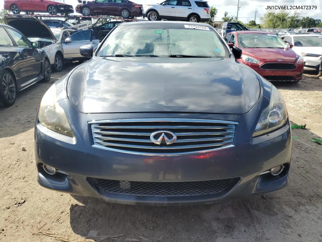 2012 Infiniti G37 VIN: JN1CV6EL2CM472379 Lot: 73785784