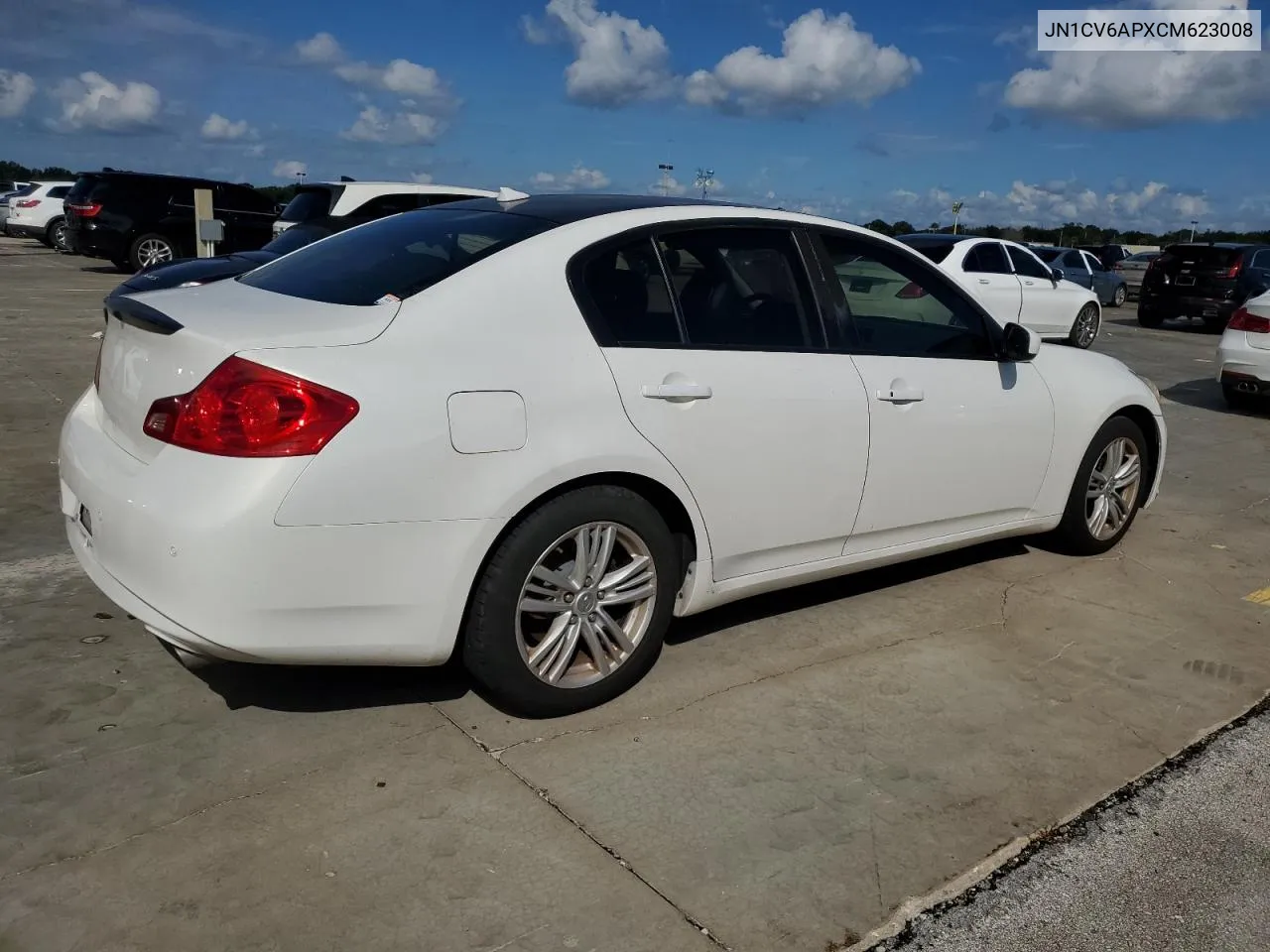 2012 Infiniti G37 Base VIN: JN1CV6APXCM623008 Lot: 74108464