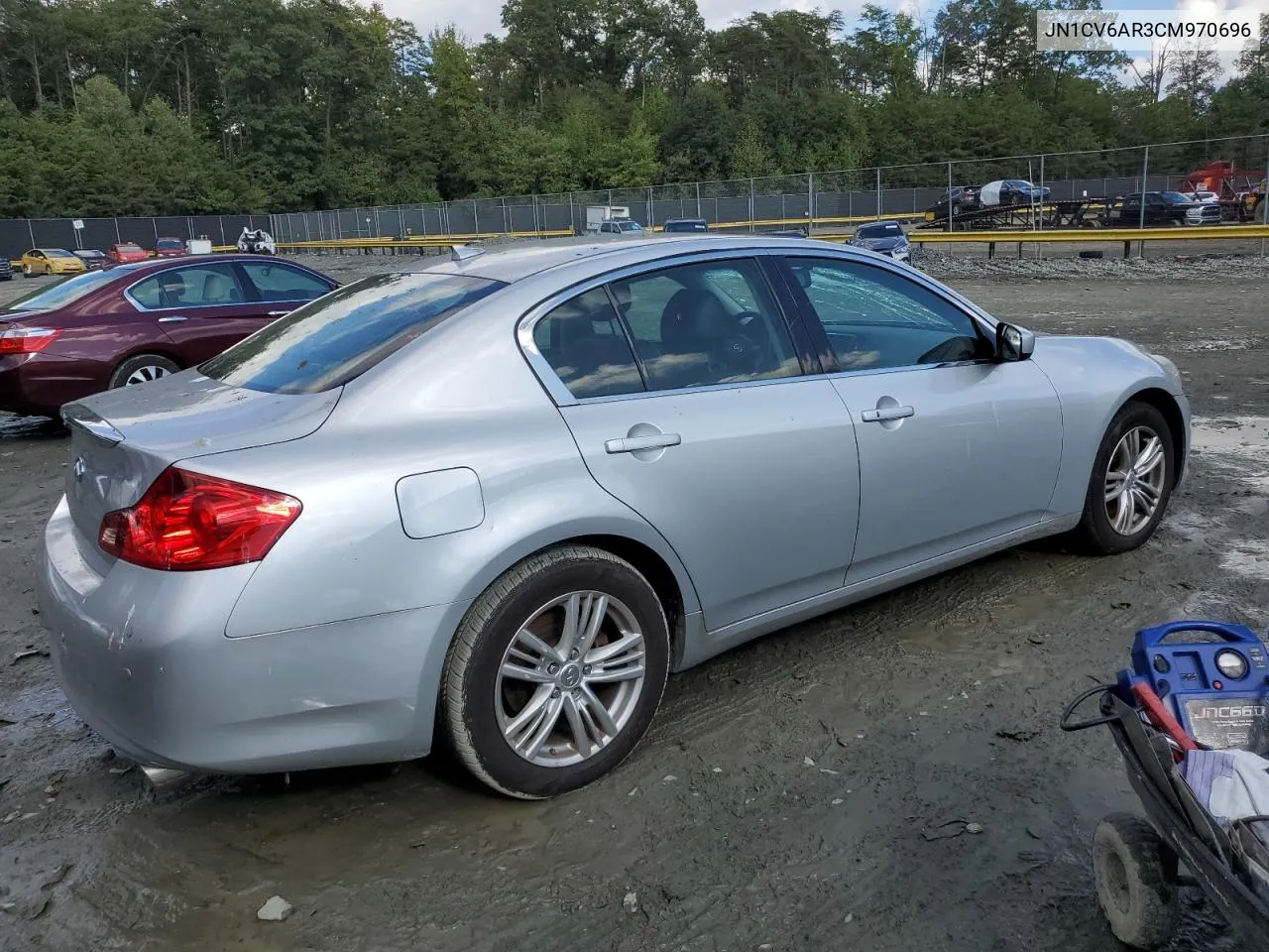 2012 Infiniti G37 VIN: JN1CV6AR3CM970696 Lot: 74546854