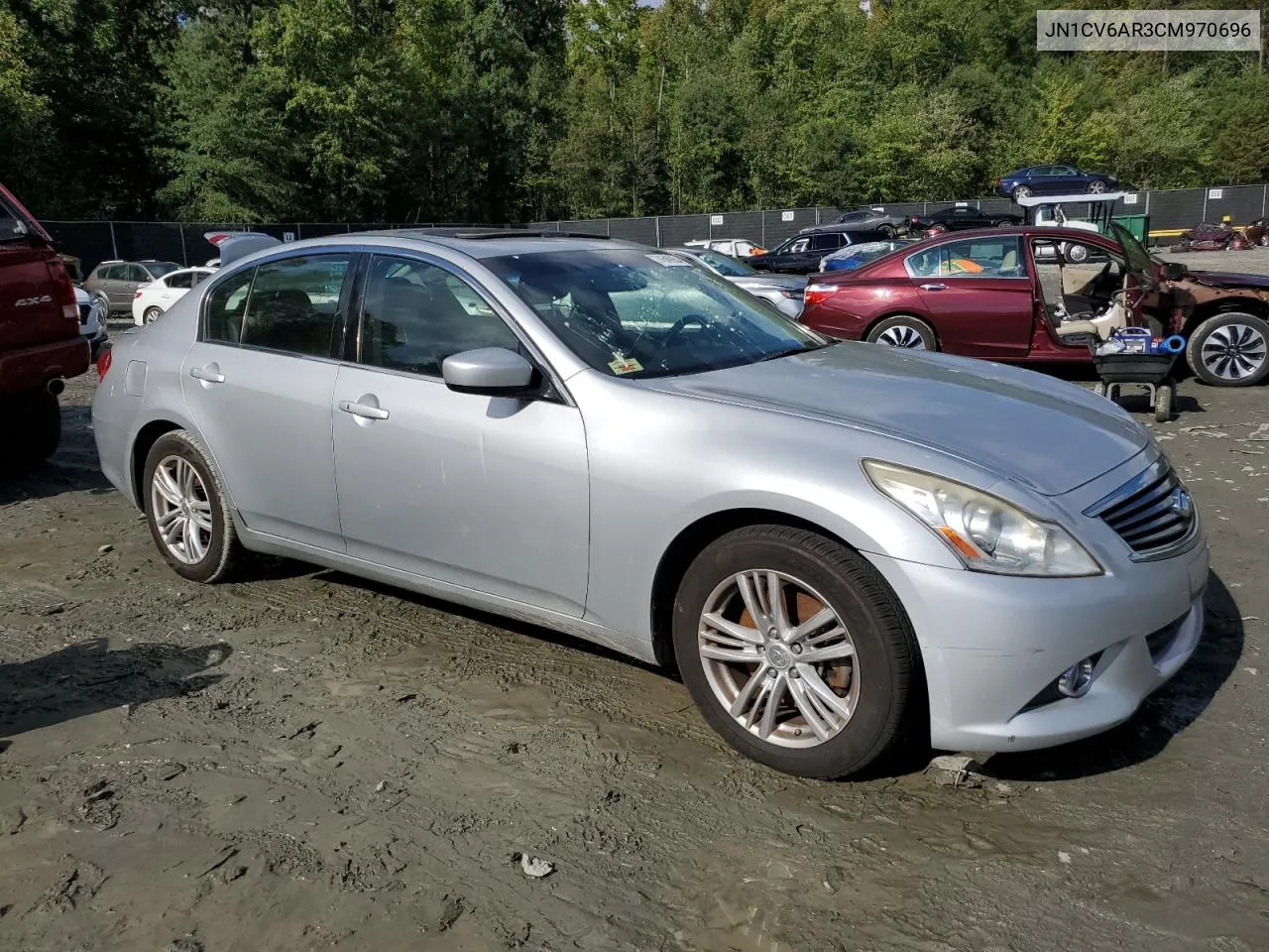 2012 Infiniti G37 VIN: JN1CV6AR3CM970696 Lot: 74546854