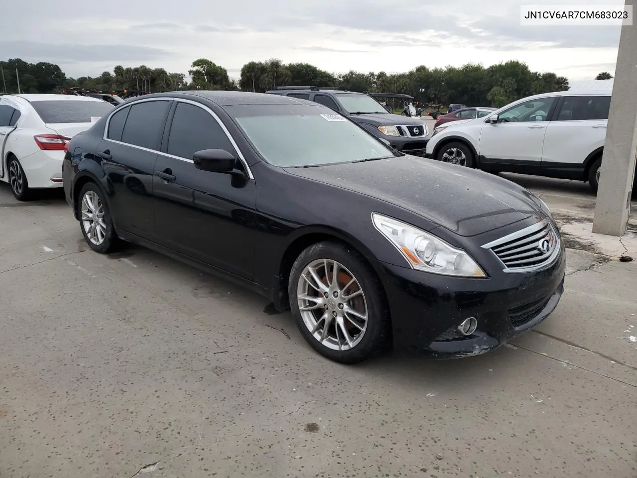 2012 Infiniti G37 VIN: JN1CV6AR7CM683023 Lot: 74559424