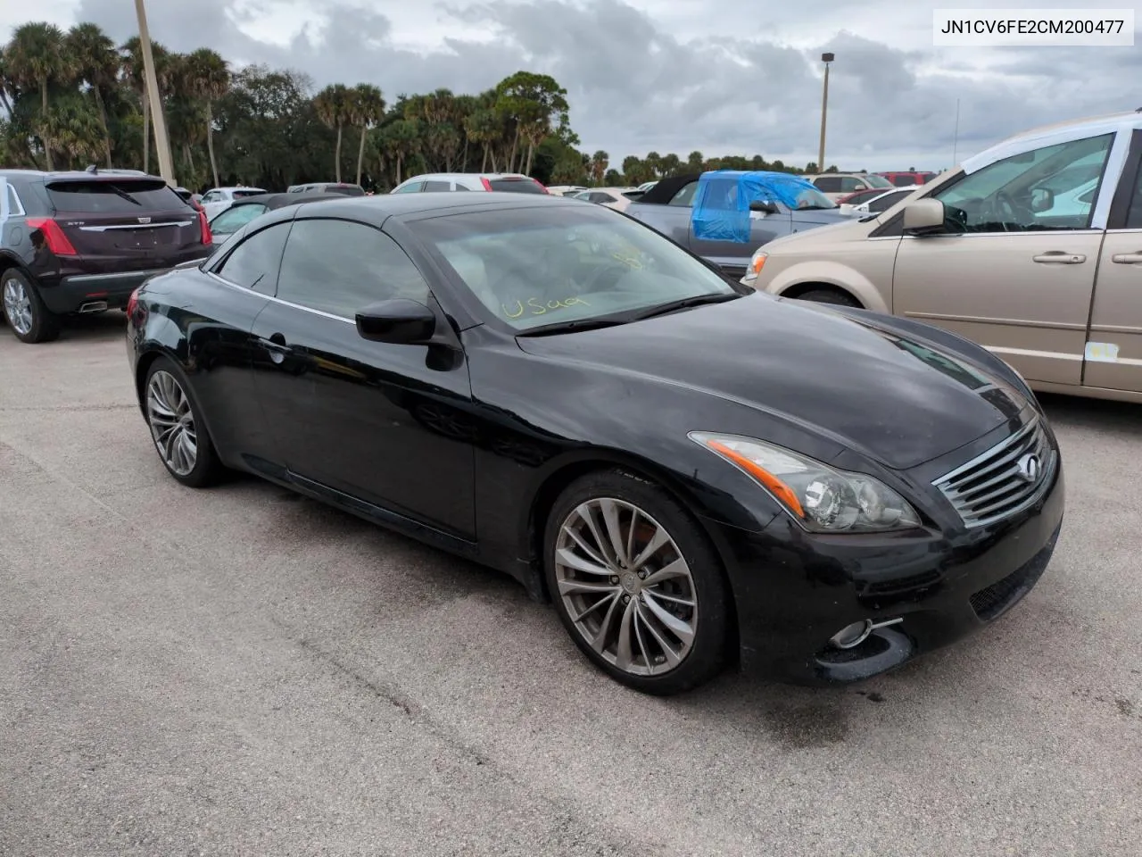 2012 Infiniti G37 Base VIN: JN1CV6FE2CM200477 Lot: 74779944