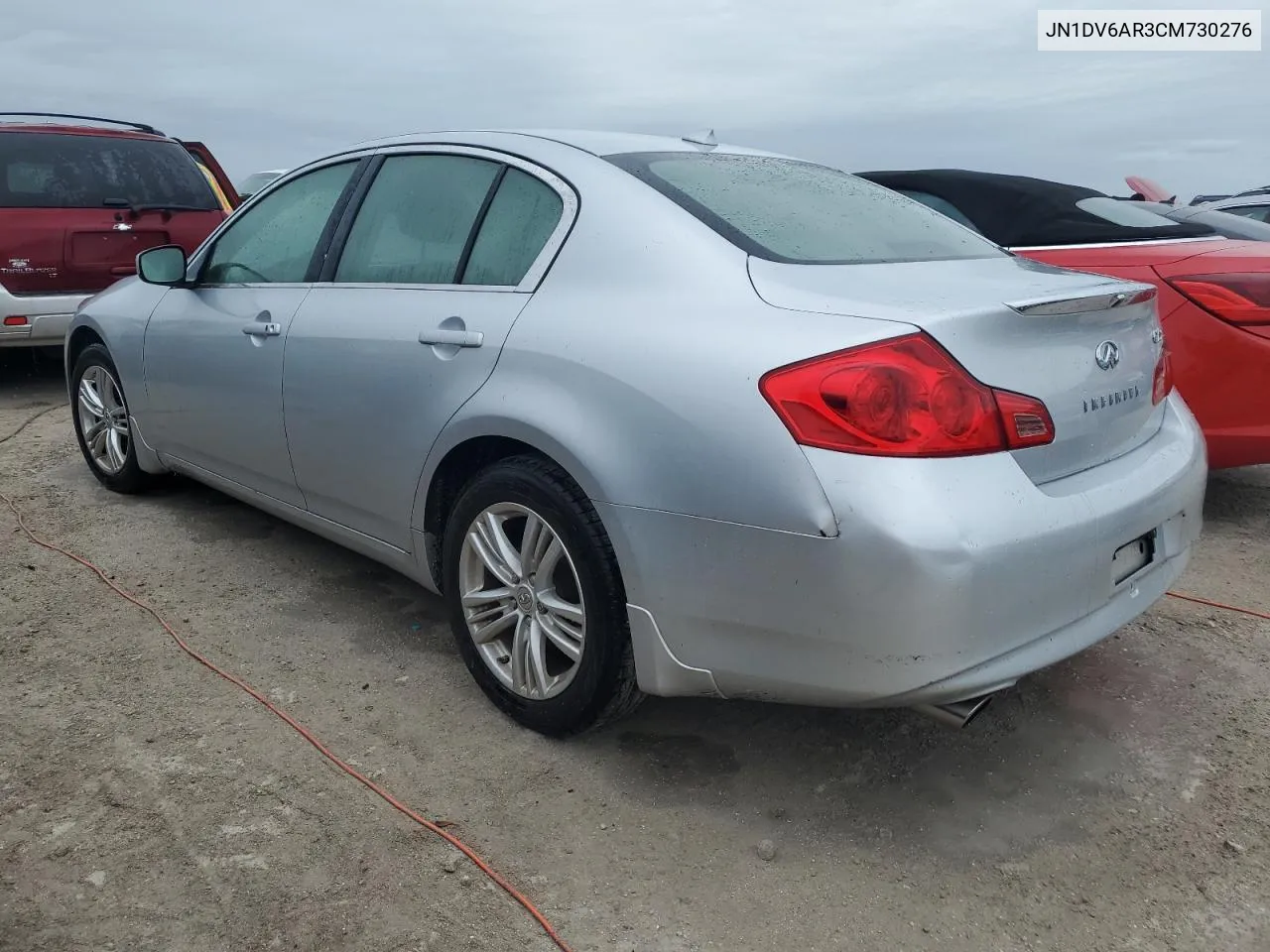 2012 Infiniti G25 VIN: JN1DV6AR3CM730276 Lot: 74945864