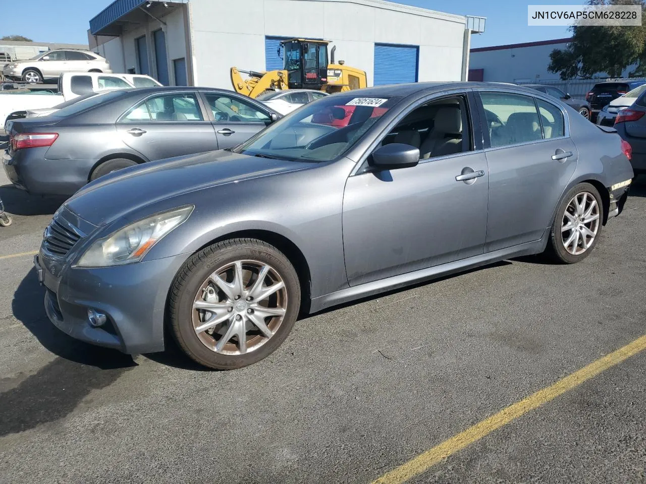 2012 Infiniti G37 Base VIN: JN1CV6AP5CM628228 Lot: 75051624