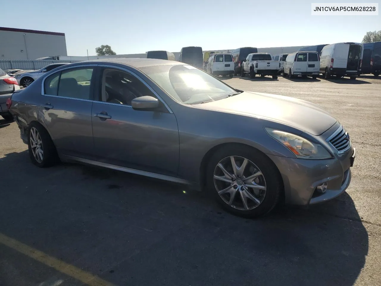 2012 Infiniti G37 Base VIN: JN1CV6AP5CM628228 Lot: 75051624