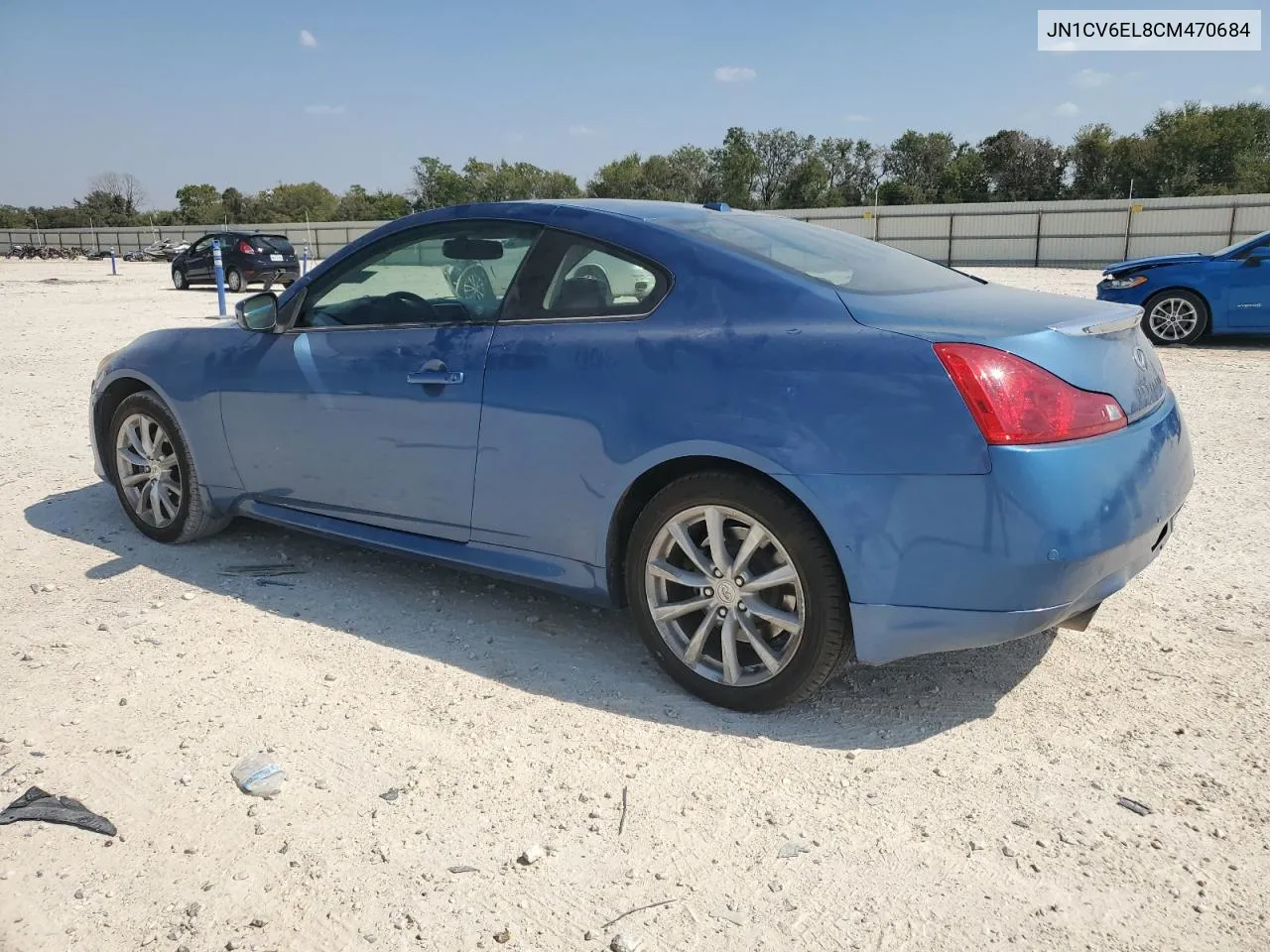 2012 Infiniti G37 VIN: JN1CV6EL8CM470684 Lot: 75261414