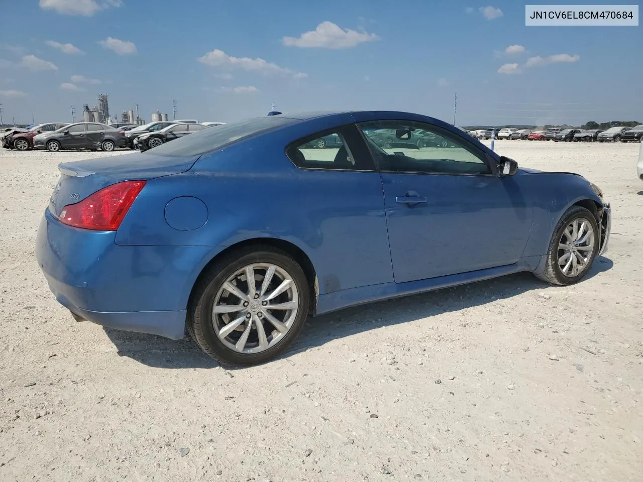 2012 Infiniti G37 VIN: JN1CV6EL8CM470684 Lot: 75261414