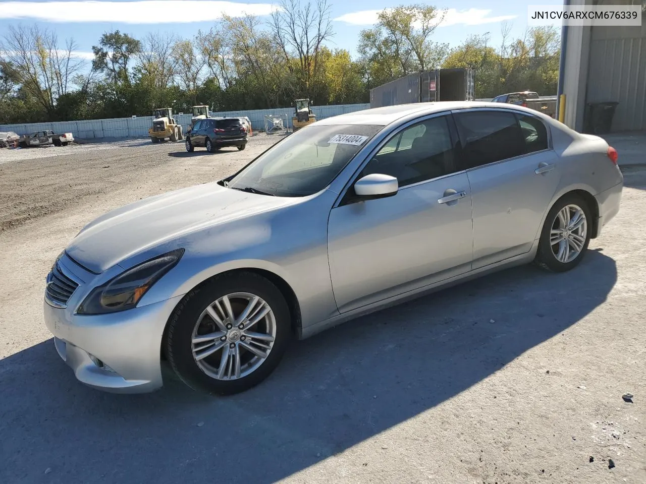 JN1CV6ARXCM676339 2012 Infiniti G37