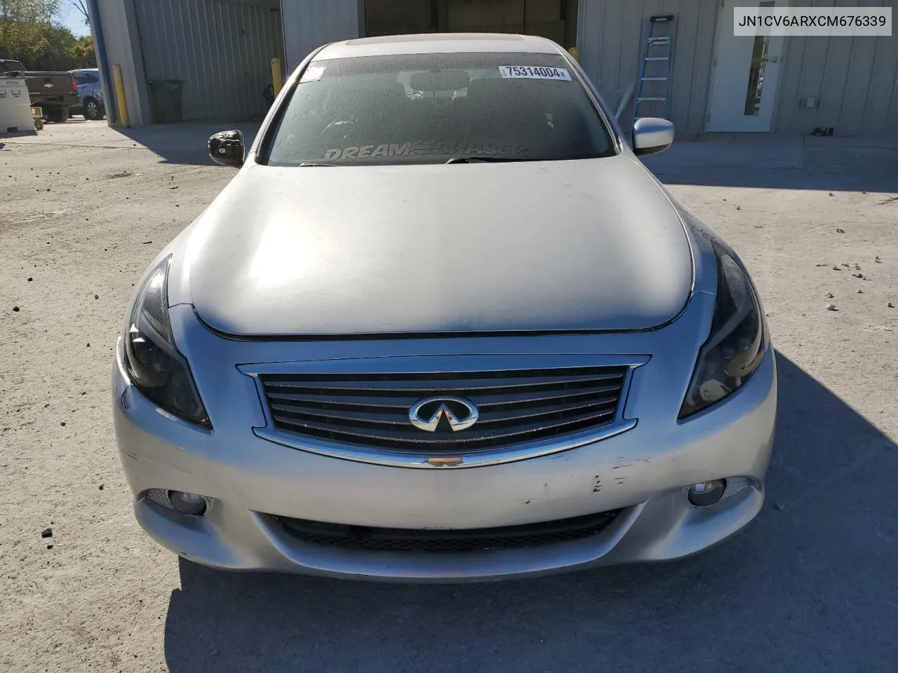 2012 Infiniti G37 VIN: JN1CV6ARXCM676339 Lot: 75314004