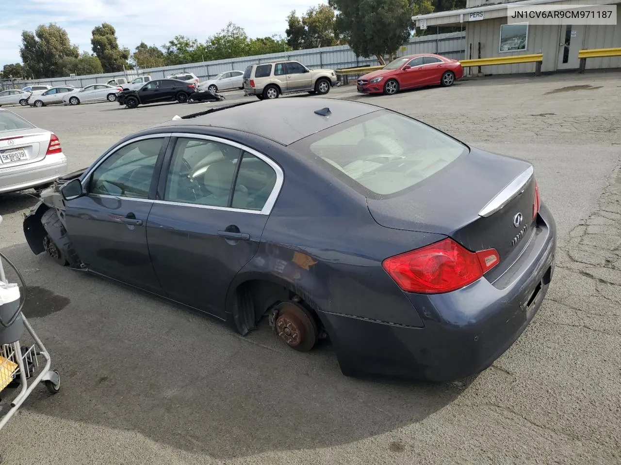 2012 Infiniti G37 VIN: JN1CV6AR9CM971187 Lot: 75424024