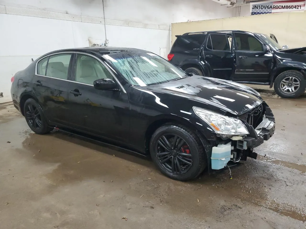 2012 Infiniti G25 VIN: JN1DV6AR0CM860421 Lot: 75713224