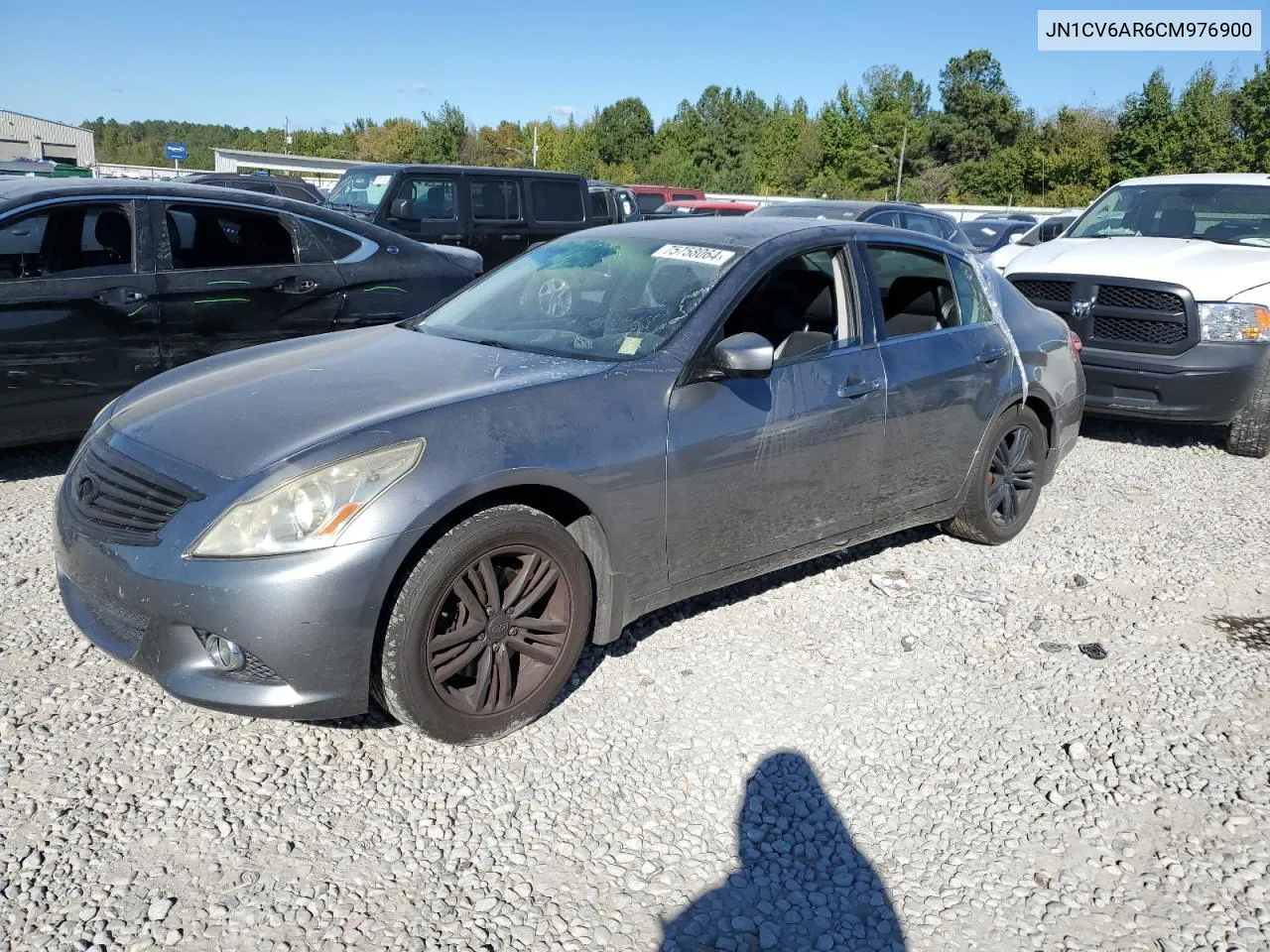 2012 Infiniti G37 VIN: JN1CV6AR6CM976900 Lot: 75758064