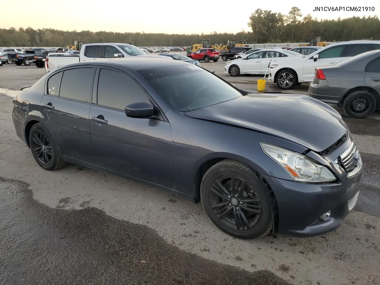 2012 Infiniti G37 Base VIN: JN1CV6AP1CM621910 Lot: 75918924