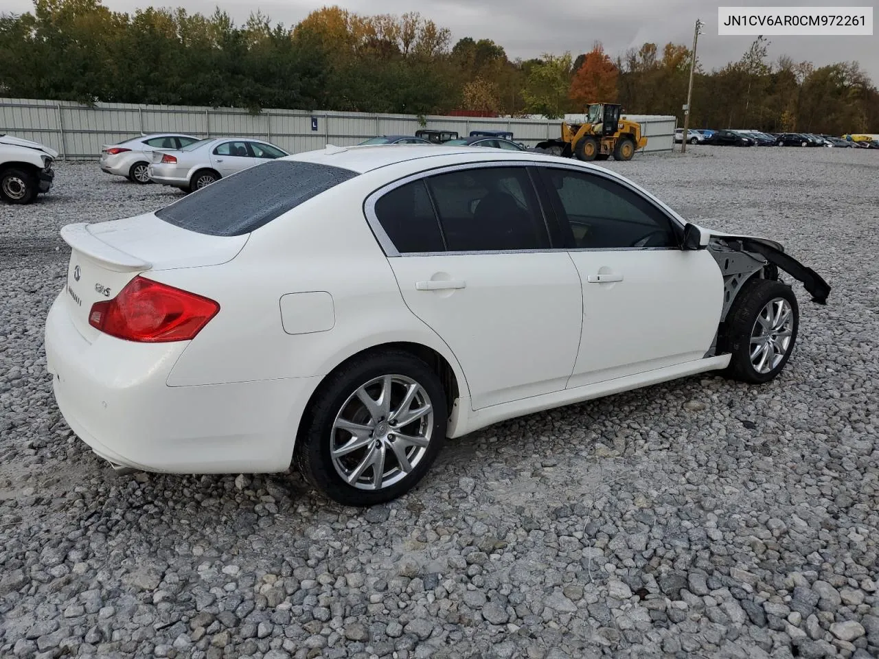 2012 Infiniti G37 VIN: JN1CV6AR0CM972261 Lot: 76045024