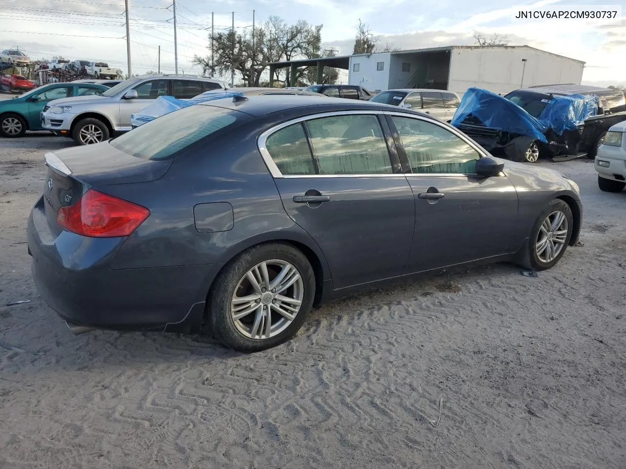 2012 Infiniti G37 Base VIN: JN1CV6AP2CM930737 Lot: 76191284