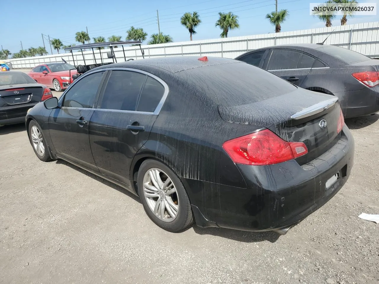 2012 Infiniti G37 Base VIN: JN1CV6APXCM626037 Lot: 76249694