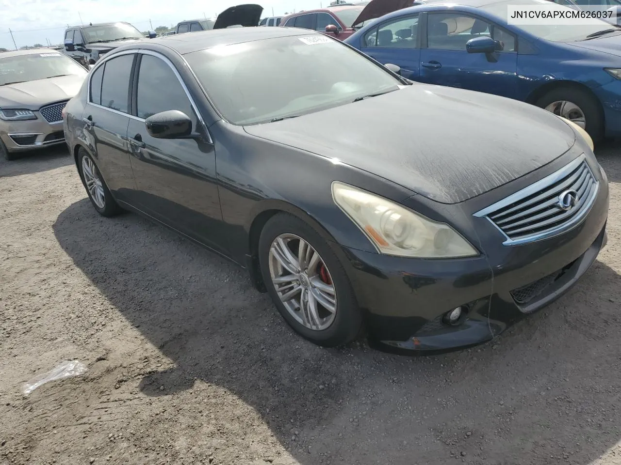 2012 Infiniti G37 Base VIN: JN1CV6APXCM626037 Lot: 76249694