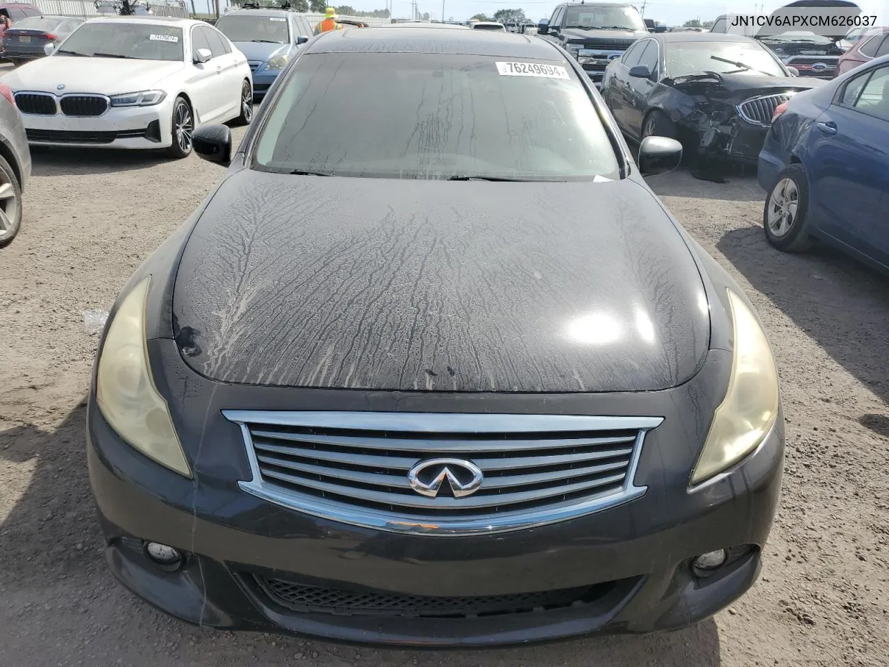 2012 Infiniti G37 Base VIN: JN1CV6APXCM626037 Lot: 76249694