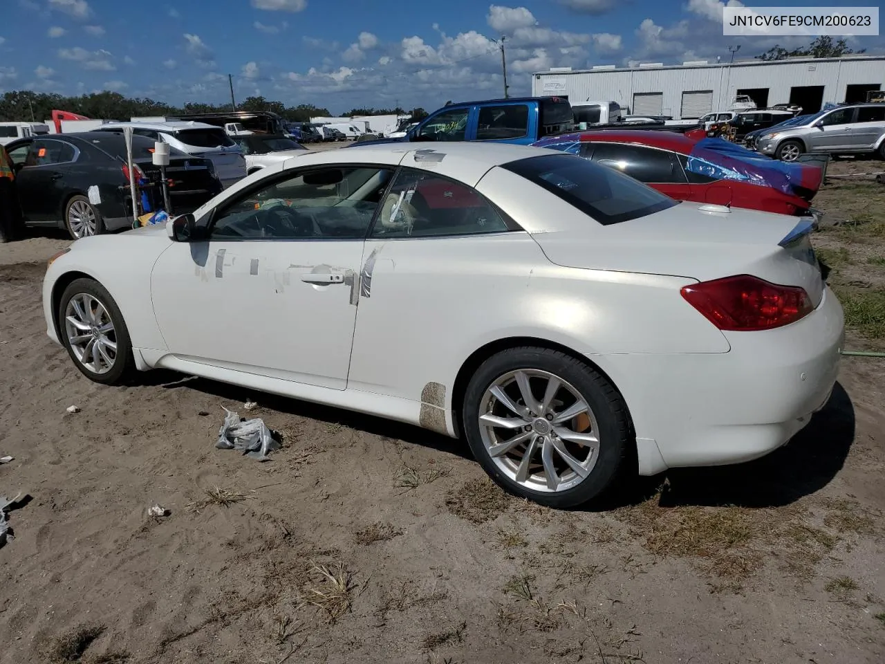 2012 Infiniti G37 Base VIN: JN1CV6FE9CM200623 Lot: 76707154