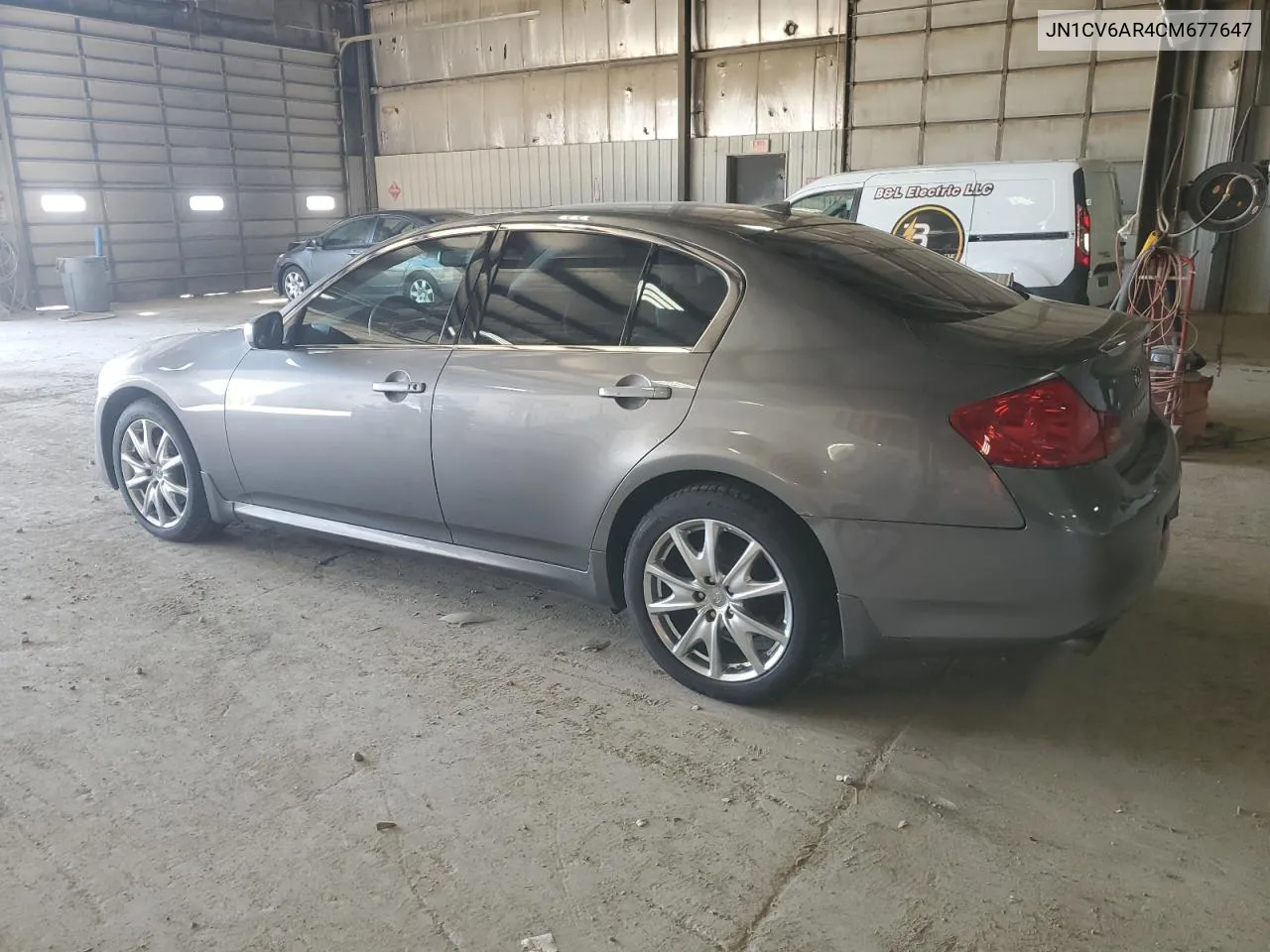 2012 Infiniti G37 VIN: JN1CV6AR4CM677647 Lot: 77171944