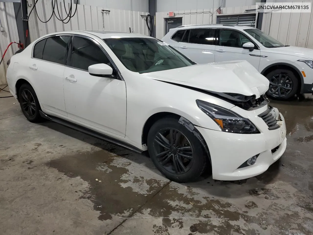 2012 Infiniti G37 VIN: JN1CV6AR4CM678135 Lot: 77350414