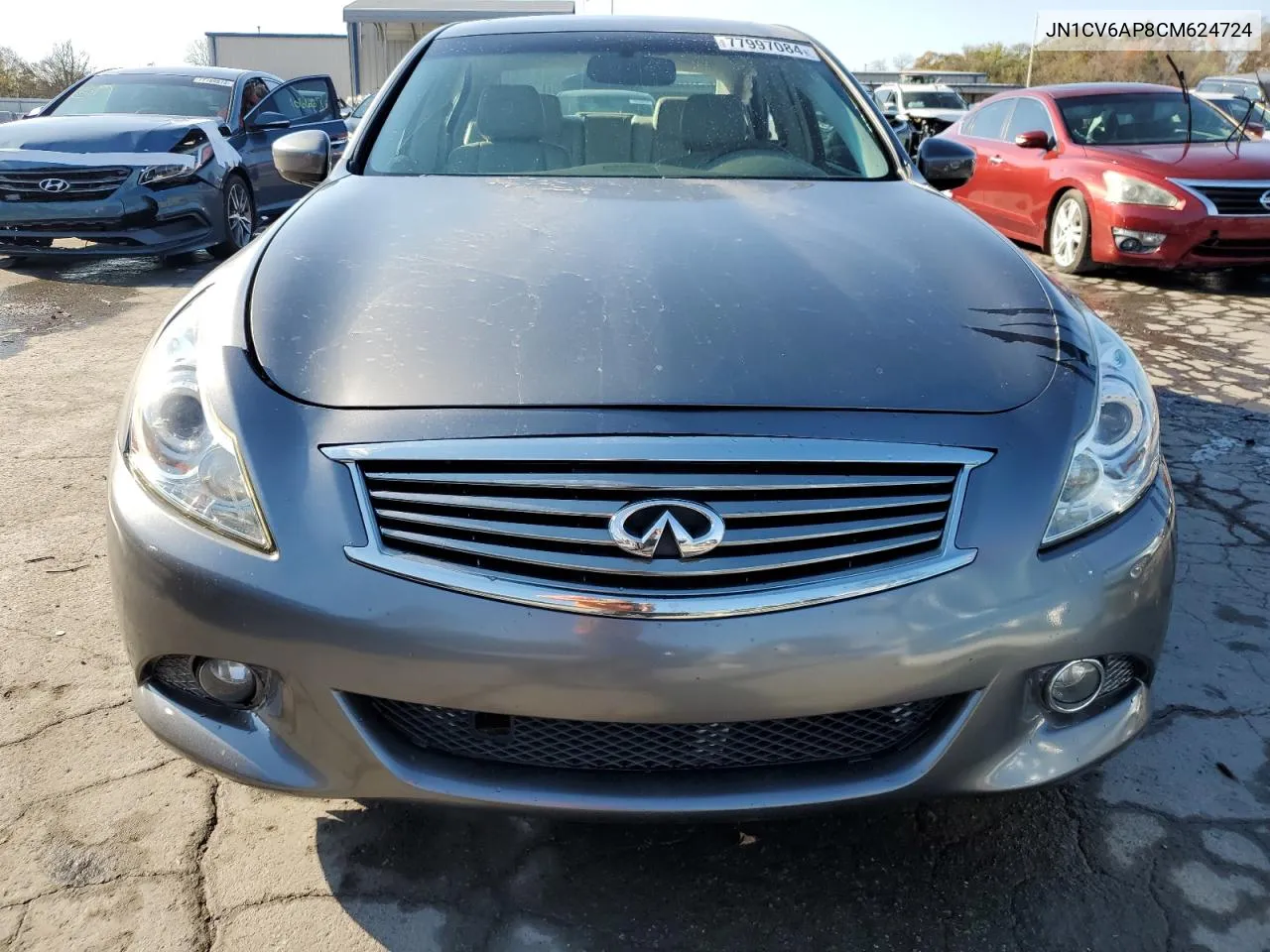 2012 Infiniti G37 Base VIN: JN1CV6AP8CM624724 Lot: 77997084