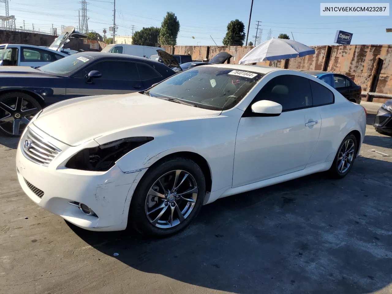 2012 Infiniti G37 Base VIN: JN1CV6EK6CM423287 Lot: 78401844