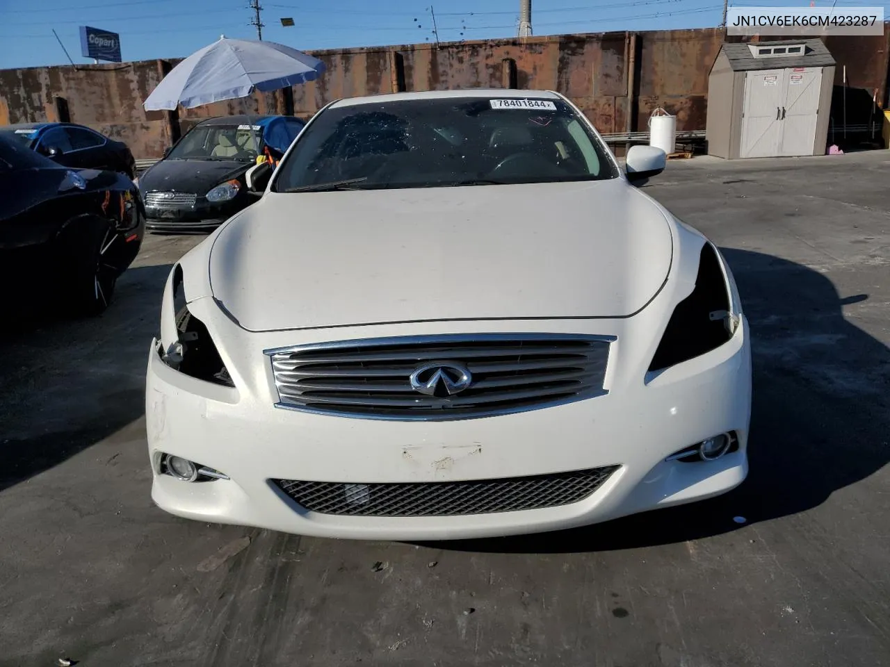 2012 Infiniti G37 Base VIN: JN1CV6EK6CM423287 Lot: 78401844