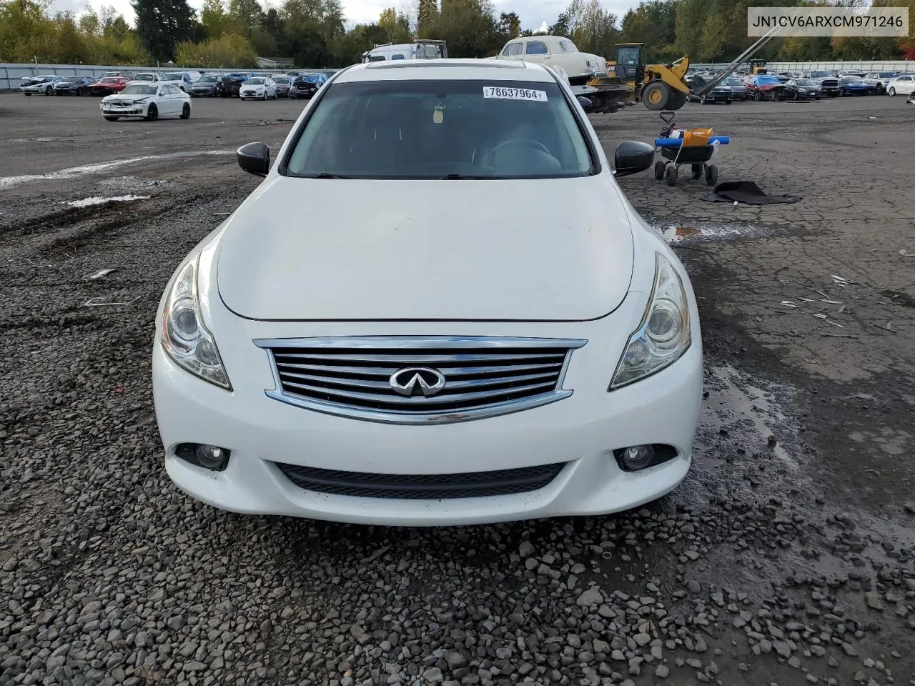 2012 Infiniti G37 VIN: JN1CV6ARXCM971246 Lot: 78637964