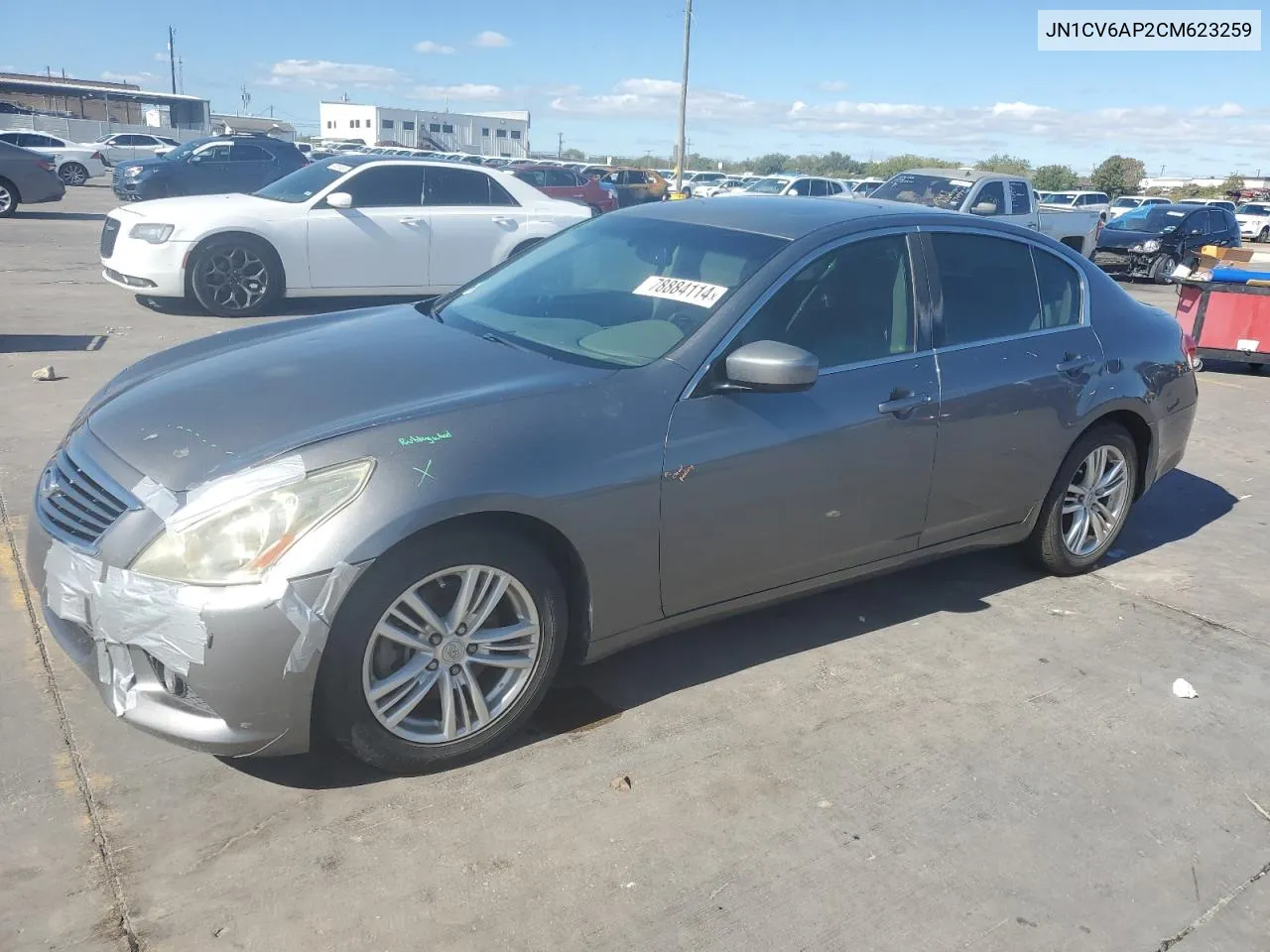 2012 Infiniti G37 Base VIN: JN1CV6AP2CM623259 Lot: 78884114