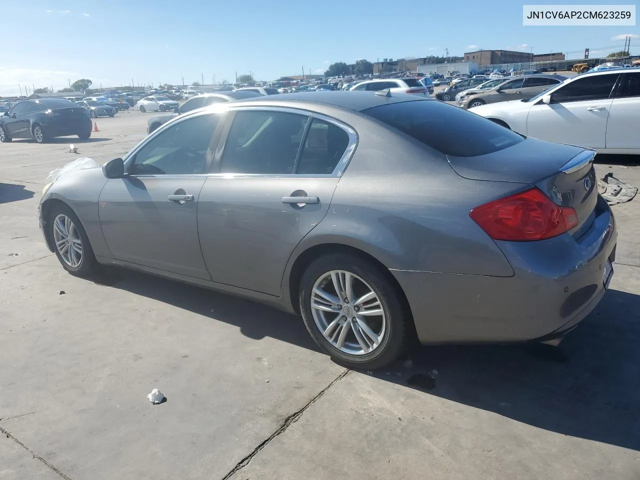 2012 Infiniti G37 Base VIN: JN1CV6AP2CM623259 Lot: 78884114