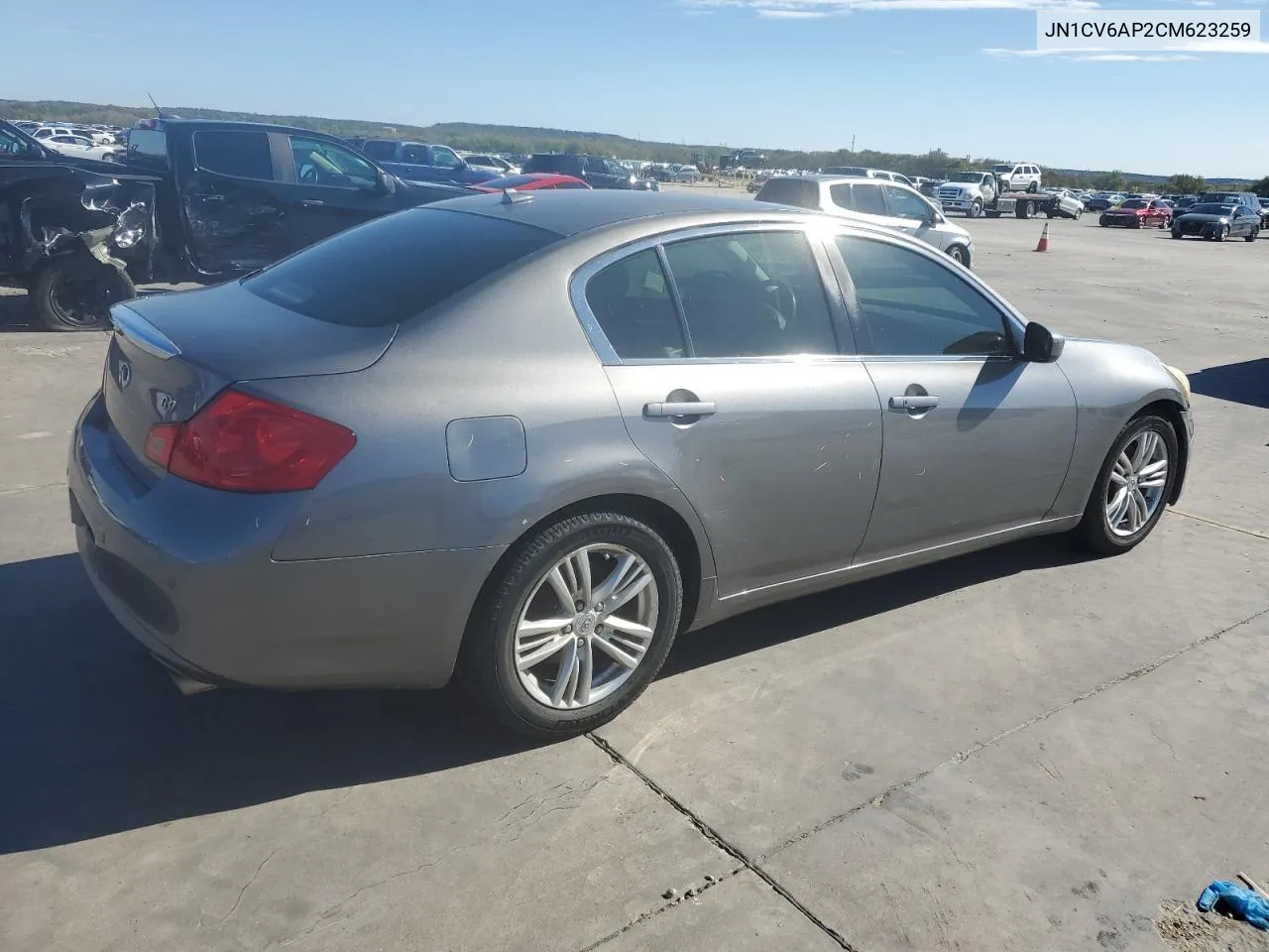 2012 Infiniti G37 Base VIN: JN1CV6AP2CM623259 Lot: 78884114