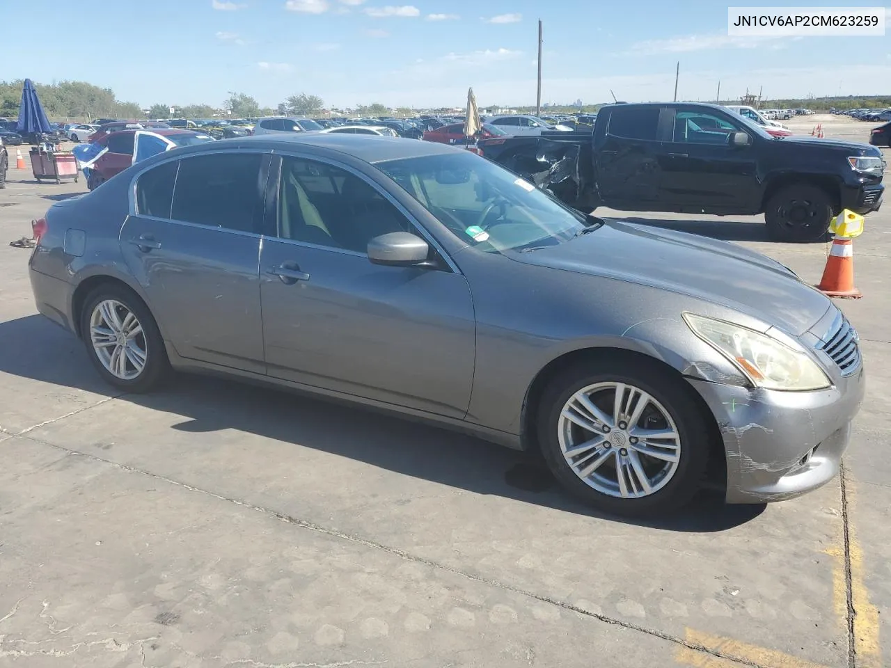 2012 Infiniti G37 Base VIN: JN1CV6AP2CM623259 Lot: 78884114