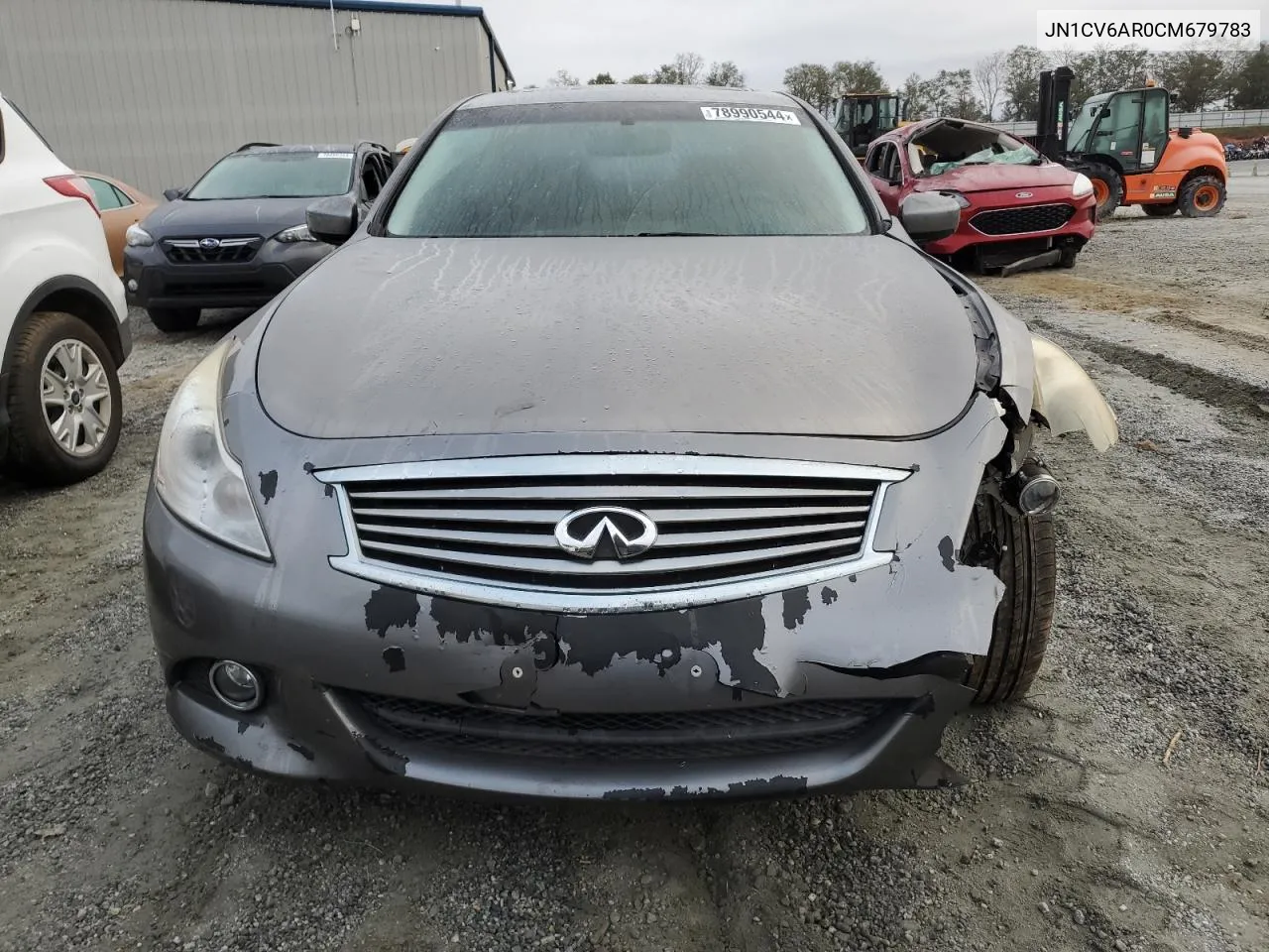 2012 Infiniti G37 VIN: JN1CV6AR0CM679783 Lot: 78990544